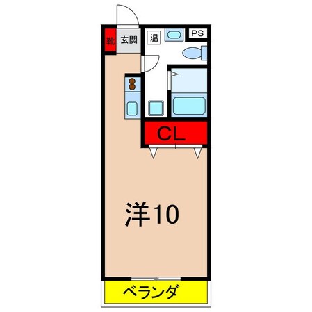 アーバニー殿岡の物件間取画像